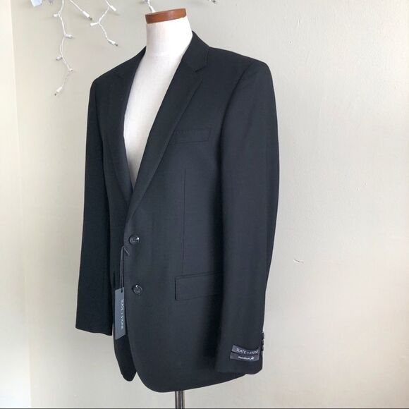 Slate & Stone Black Halkin Men’s Suit Blazer NWT size 38 Men’s - Picture 3 of 8